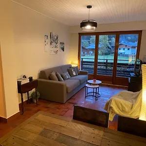 Appartement Bois Du Bouchet, Vue Montagne, Calme, Parking Gratuit, Proche Centre, Chamonix